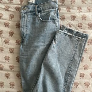 Abercrombie Ultra High Rise 90s Straight Jeans